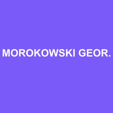 Logo de MOROKOWSKI GEORGES