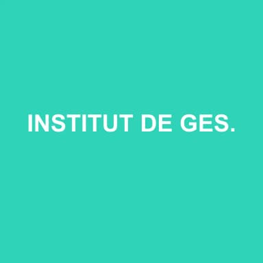 Logo de INSTITUT DE GESTION ET D'AUDIT DES METIERS