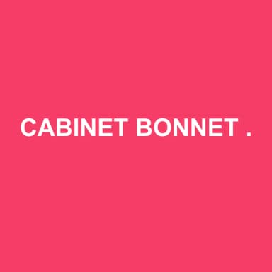 Logo de CABINET BONNET PASCOT
