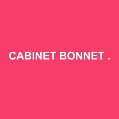 Logo de CABINET BONNET PASCOT