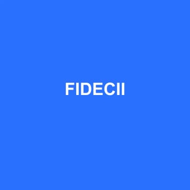 Logo de FIDECII