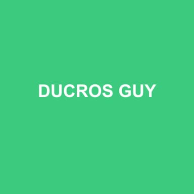 Logo de DUCROS GUY