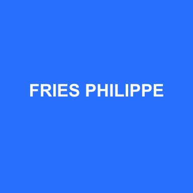 Logo de FRIES PHILIPPE