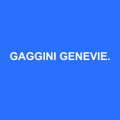 Logo de GAGGINI GENEVIEVE