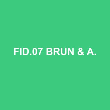 Logo de FID.07 BRUN & ASSOCIES