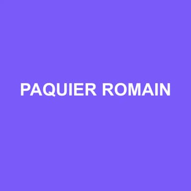 Logo de PAQUIER ROMAIN