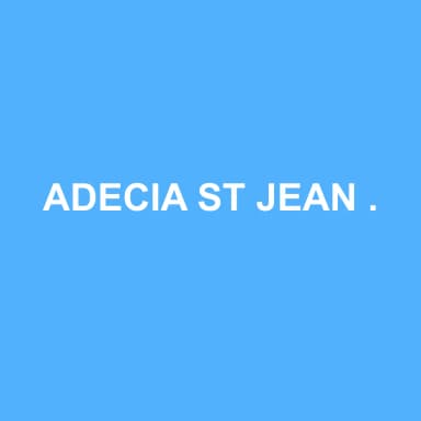 Logo de ADECIA ST JEAN LITTORAL