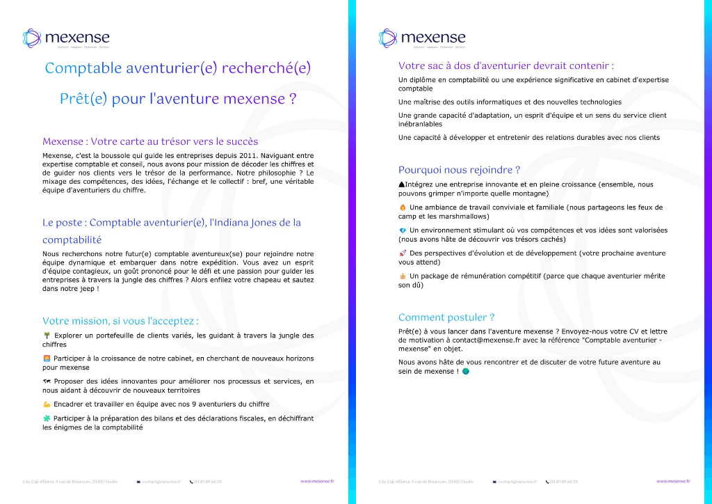 Mexense - actualité 2