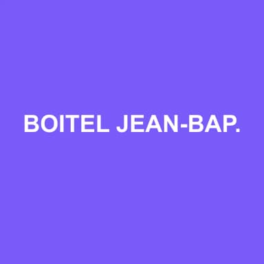 Logo de BOITEL JEAN-BAPTISTE