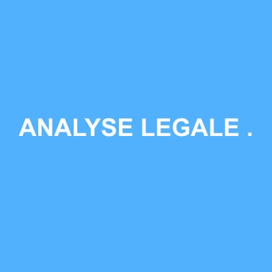 Logo de ANALYSE LEGALE ET EXPERTISE FINANCIERE ET FISCALE