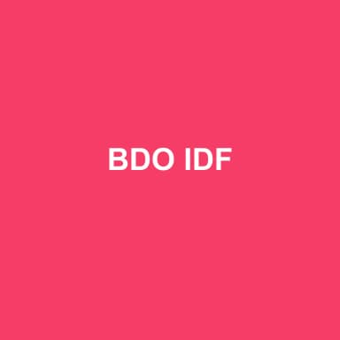 Logo de BDO IDF