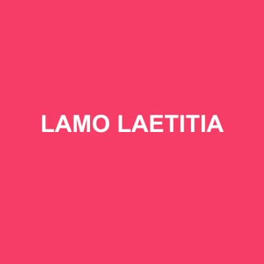 Logo de LAMO LAETITIA