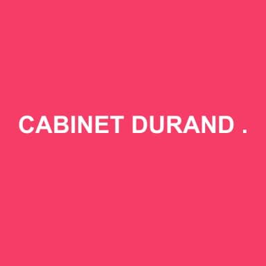 Logo de CABINET DURAND GODEAU