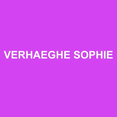 Logo de VERHAEGHE SOPHIE