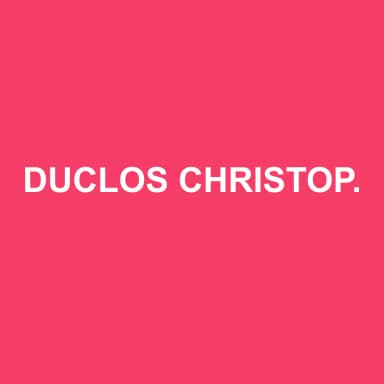 Logo de DUCLOS CHRISTOPHE