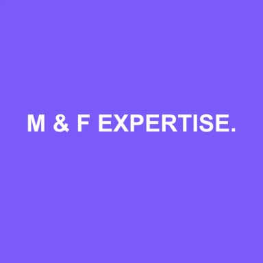 Logo de M & F EXPERTISE COMPTABLE