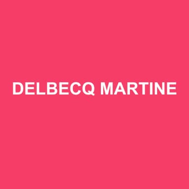 Logo de DELBECQ MARTINE