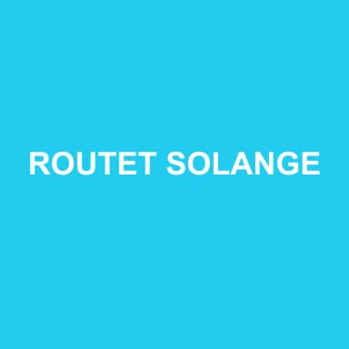 Logo de ROUTET SOLANGE