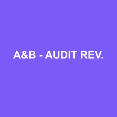 Logo de A&B - AUDIT REVISION EXPERTISE COMPTABLE CONSEILS