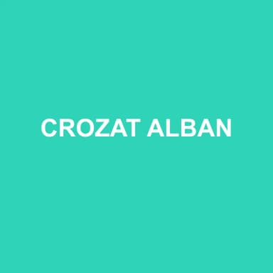 Logo de CROZAT ALBAN