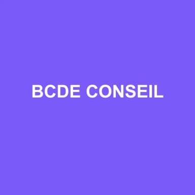 Logo de BCDE CONSEIL