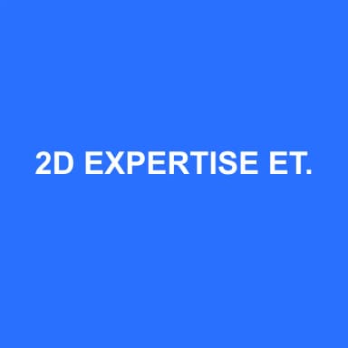 Logo de 2D EXPERTISE ET CONSEILS