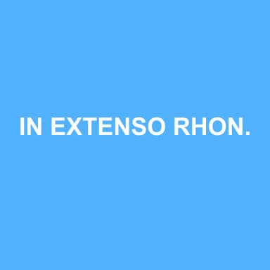 Logo de IN EXTENSO RHONE-ALPES DISTRIBUTION