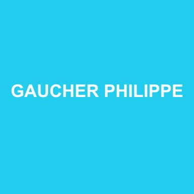 Logo de GAUCHER PHILIPPE