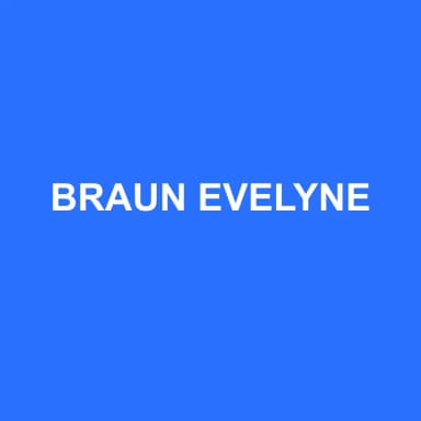 Logo de BRAUN EVELYNE