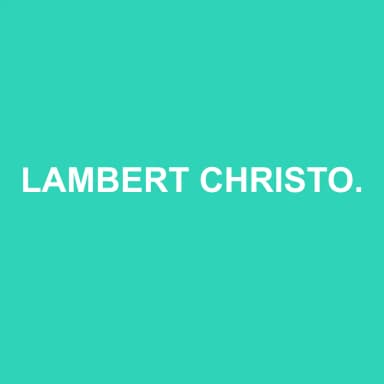 Logo de LAMBERT CHRISTOPHE