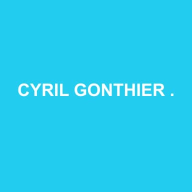 Logo de CYRIL GONTHIER EXPERTISE COMPTABLE