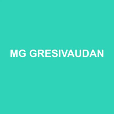 Logo de MG GRESIVAUDAN