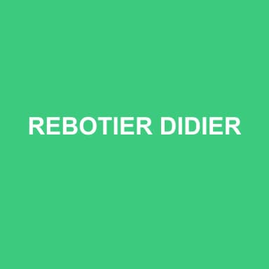 Logo de REBOTIER DIDIER