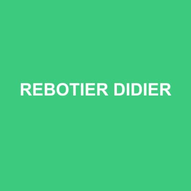 Logo de REBOTIER DIDIER