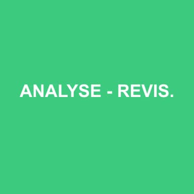 Logo de ANALYSE - REVISION - GESTION - EXPERTISE COMPTABLE - AUDIT - AQUITAINE