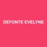 DEFONTE EVELYNE