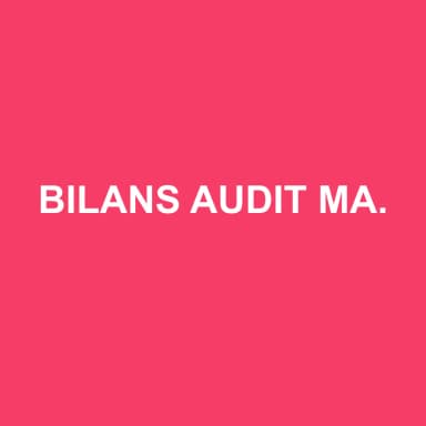 Logo de BILANS AUDIT MANAGEMENT EXPERTISE