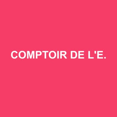 Logo de COMPTOIR DE L'EXPERTISE ET DU CONSEIL