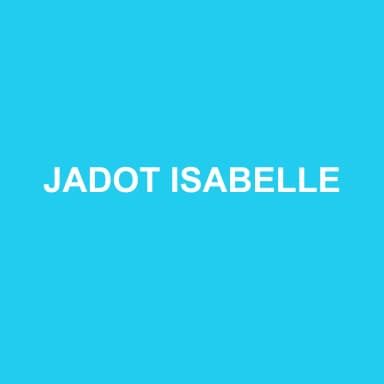 Logo de JADOT ISABELLE