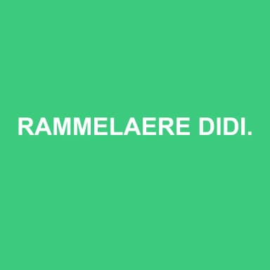 Logo de RAMMELAERE DIDIER