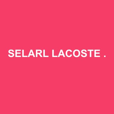 Logo de SELARL LACOSTE & ASSOCIES