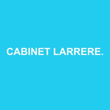 Logo de CABINET LARRERE ET ASSOCIES