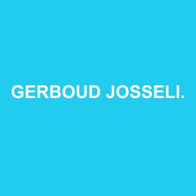 Logo de GERBOUD JOSSELINE