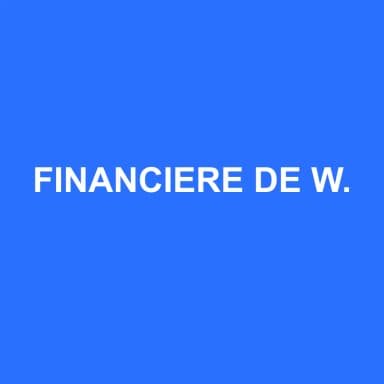 Logo de FINANCIERE DE WINS