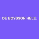 Logo DE BOYSSON HELENE