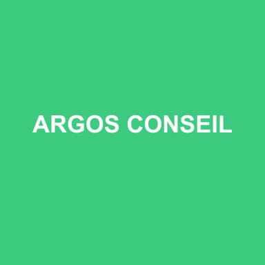 Logo de ARGOS CONSEIL