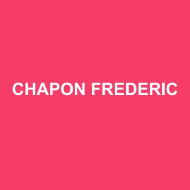 Logo de CHAPON FREDERIC