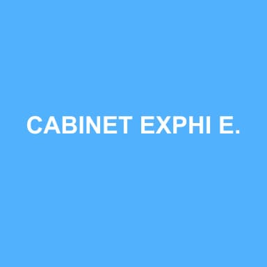 Logo de CABINET EXPHI EXPERTISE ET CONSEIL