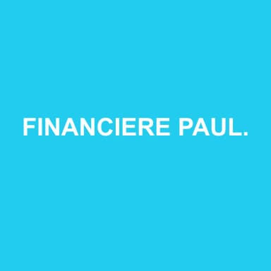 Logo de FINANCIERE PAUL MAURER