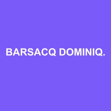 Logo de BARSACQ DOMINIQUE